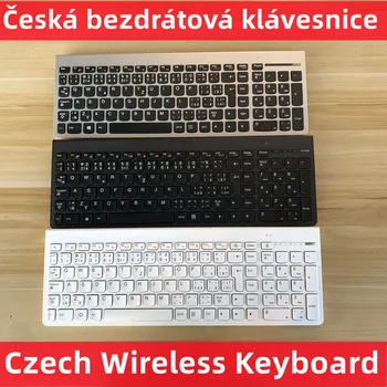100% originalus čekijos ultra-plonas 2.4 G belaidė klaviatūra Lenovo
