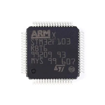 10vnt/Daug STM32F103RBT6 LQFP-64 ARM Mikrovaldiklių MCU 32 BITŲ Cortex M3 128K 