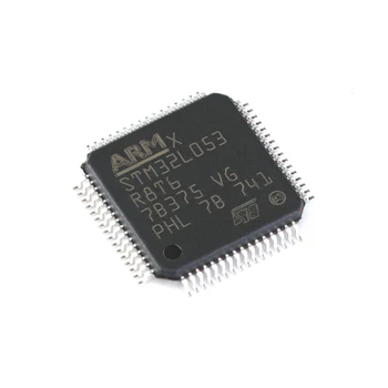 10vnt/Daug STM32L053R8T6 LQFP-64 ARM Mikrovaldiklių - MCU Ultra-low-power Arm Cortex-M0+ MCU 64 Kbytes Flash , 32 MHz