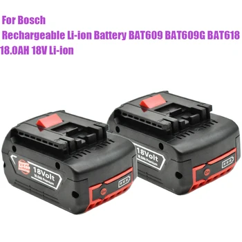 18V 18000mAh 6000-12000mAh Už Bosch Elektrinis Grąžtas 18V 18Ah Li-ion Baterija BAT609, BAT609G, BAT618, BAT618G, BAT614, 2607336236