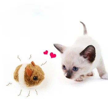 1PC Pliušinis Kačių Žaislai Juokingas Šunų Žaislai Drebulys Judėjimo Šiek tiek Pelės, Žiurkės Kačiukas Katė Interaktyvus Žaislas Kailio Naminių Reikmenys Dovanos