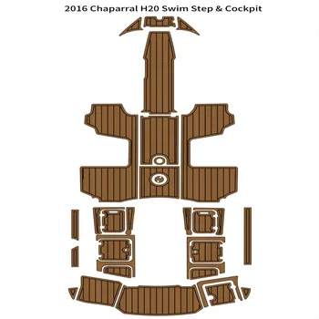 2016 Chaparral H20 Plaukti Žingsnis Platforma Kabinos Valtis EVA Putų Tiko Grindų Pad Mat Pagrindo Lipni SeaDek Gatorstep Stilius
