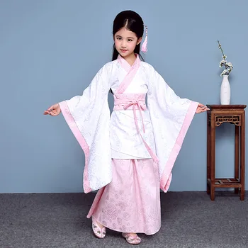 2018 Nauja Vaikų Kostiumas Moterų Princesė Sijonas Lentelė Kostiumas Senovės Tango Kostiumas, Hanfu Imperial Concubine Kostiumu Mergina Kostiumas