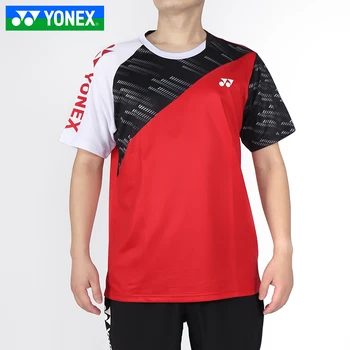 2021 YONEX sporto Jersey quick dry drabužiai, sportiniai drabužiai, badmintono vyrų moterų original110371BCR