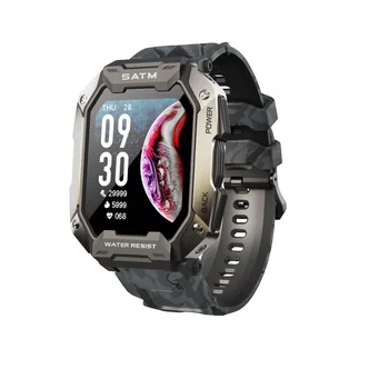 2023 Naujas C20 Smartwatch Vyrų Vandeniui 5ATM Lauko Sporto Fitness Tracker Sveikatos Stebėsenos Smart Watch 