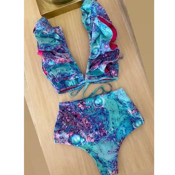 2023 Seksualus Pynimas Bikini Moterims maudymosi kostiumėlį Brazilijos Biquini Push Up Maudymosi Kostiumas, Paplūdimio Maillot de bain