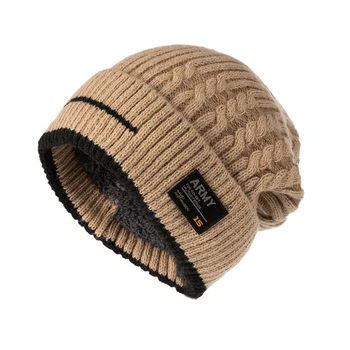 2023 Žiemos Beanie Skrybėlių Vyrų Megzta kepurė žieminė Kepurė Kepuraitė Moterims Storio Dangčio Skrybėlės Skullies