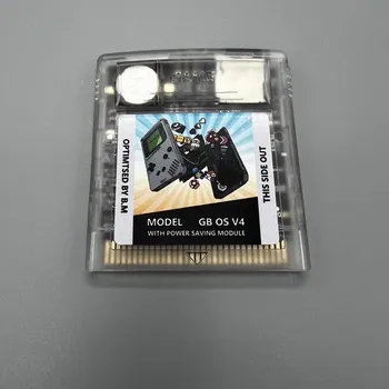 2750 žaidimų OS V4 individualaus Žaidimo Kasetė kortelę gameboy-DMG GB, GBC GBA Žaidimų Konsolės Energijos taupymo versija.