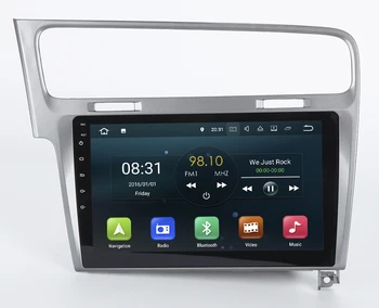 4G RAM 10.1 colių Android 8.0 Automobilių GPS Navigacijos Sistema, Automatinis Radijo Garso Grotuvas, Multimedia Stereo Laikmenos, skirtos Volkswagen VW Golf 7