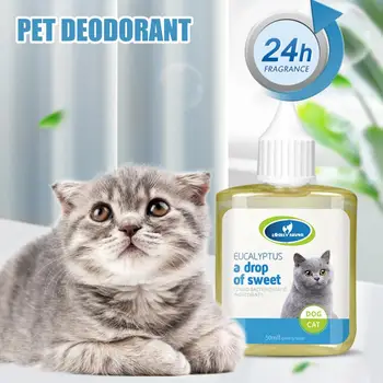 50ML ekologiško Kačių Kraiko Dezodorantas Kvapnios Kačių Šlapimo Dezodorantas Ilgam Ne-Skatinti Naminių Kvapas Pašalinimas Dezodorantas