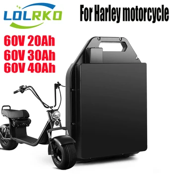 60V40Ah 16S 18650 Baterija Harley elektrinis motoroleris, Jis gali būti naudojamas elektrinių dviračių, motorolerių, žemiau 1800W ES MUMS duty free