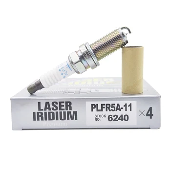 6pcs PLFR5A-11 6240 Laser Platinum Uždegimo Žvakės Nissan Altima Sentra X-Trail Teana PLFR5A11-6240 Automobilių Reikmenys