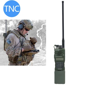 ABBREE AR-15E TNC Connector VHF UHF Dual Band 136-174&400-520MHZ Antena Kenwood TK-378 Harris AN/KLR-152 148 Walkie Talkie