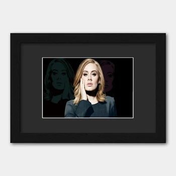 Adele Plakatas Muzikos Reperis Plakatas Albumo Viršelio Pop Žvaigždė, Drobė Meno, Plakato Spausdinimas, Namų Apdaila, Sienų Dažymas, Be Rėmelio
