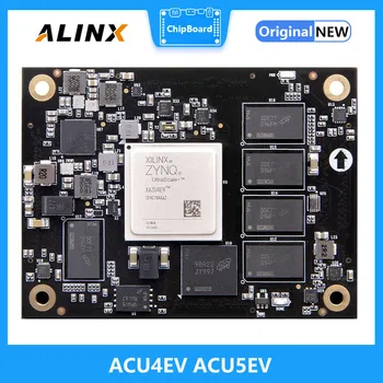 ALINX SoM ACU4EV ACU5EV: Xilinx Zynq UltraScale+ MPSOC AI ZU4EV ZU5EV Pramoninės Klasės Modulis