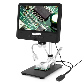 Andonstar 260X Mikroskopu AD208 8.5 Colių Aukščio LCD Ekranas Litavimo Skaitmeninis Mikroskopas 1080P taikymo Sritis Litavimo Įrankis