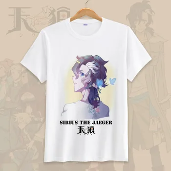Anime Sirius, kad Jaeger Cosplay Marškinėliai Japonų Animacinių filmų 3D Atspausdintas Vasaros T-Shirt Moterims/Vyrams Mados Grafinis Viršuje Tee marškinėlius