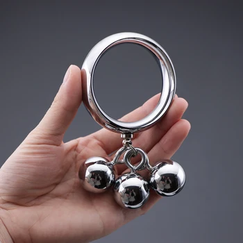 Atidėti Ejakuliacija Svoris Kapšelį Neštuvų Sunkiųjų Metalų Gaidys Žiedas Vyrų Varpos Mokymo Erekcija Nelaisvėje Žiedas BDSM Sekso žaisliukai Vyrams
