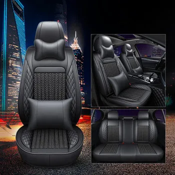 Aukštos kokybės! Pilnas komplektas, automobilių sėdynių užvalkalai Audi A6 2023-2019 patogus, kvėpuojantis ekologinio sėdynės pagalvėlės ,Nemokamas pristatymas