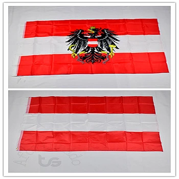 Austrija Austrijos Imperijos 90*150cm vėliavos Banner Kabinti Nacionalinės vėliavos susitikti,Paradas,šalis.Kabo,apdaila