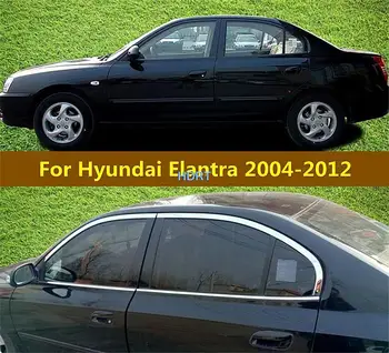 Automobilio Stilius Lipdukas Garnyras Ramstis Lango Juosta Viduryje Juostelės Apdaila Rėmo Dangtis Dalis Hyundai Elantra Lantra Avante 2004-2012
