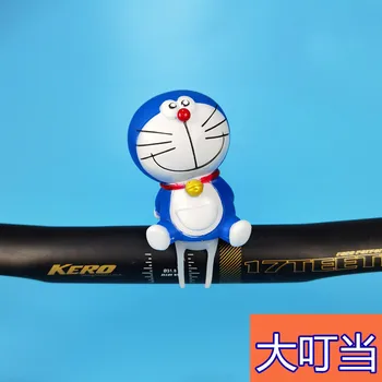 Automobilių Reikmenys Mielas Papuošalai Anime Doraemon Statulėlės Lempos Suteikti Šviesos Interjero Automobiliai, Motociklai Gyvūnų Auto Priedai