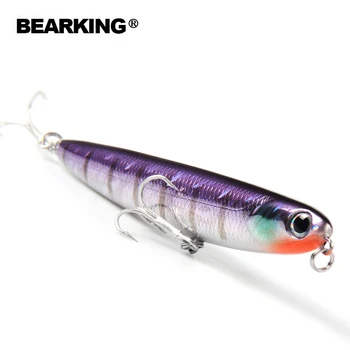 Bearking profesinės žvejybos reikmenys karšto 5vnt/daug žvejybos masalas 110mm 13g pieštuku jauką maišyti spalvas, kempingas, lauko žvejybos masalas