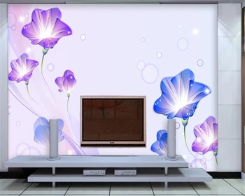 beibehang Vinilo sienos Tapetai roll gėlių tapetai apdaila, gyvenamasis kambarys, TV foną namų puošybai 3d tapetai
