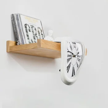 Derliaus Kūrybiškumą Posūkiais Naujas Elektroninis Laikrodis Asmenybės Tirpsta Namų Kambarį Dekoratyvinių Laikrodis Silent Miegamojo Lovos Laikrodis