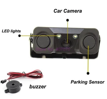 DHL ar Fedex 10vnt Automobilį Atbuline Galinio vaizdo Kamera Naktinio 3 Versija 1 170 Plataus Kampo Vandeniui