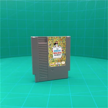 Didžiosios Waldo Paieškos 72pins Žaidimas kasetė tinka 8 bitai NE vaizdo žaidimų konsolės