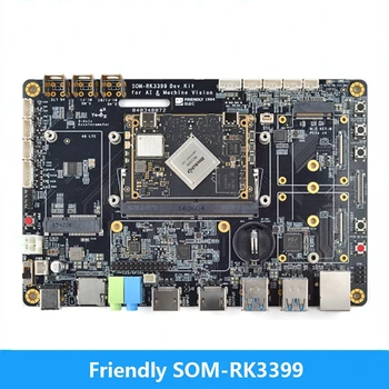 Draugiškas SOM-RK3399 V2 Sukūrė valdyba, 4GB atminties, 16 GB 