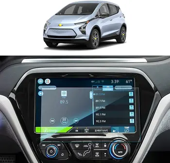 Dėl 2018 2019 2020 2021 2022 Varžtas EV 10.2 Navigacijos Ekrano Grūdintas Stiklas Chevrolet GPS LCD Jutiklinio Ekrano Apsauginės Plėvelės