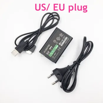 E-house MUMS, EU Plug Power Įkroviklis Adapteris Maitinimo PS Vita 1000 PSV1000 PSV 1000 Įkrovimo Plokštės pakeitimas