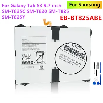 EB-BT825ABE Samsung Galaxy Tab S3 9.7 colių SM-T825C T820 T825 Baterija Originalus Samsung Battery EB-BT825ABE Baterija+Įrankiai