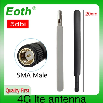 Eoth 5vnt 4G lte antenos 698-2700MHz 5dbi SMA Male Jungtis Prijunkite antenos už maršrutizatorius 