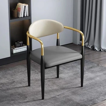 Europos Dizainerio Valgomojo Kėdės Modernūs, Prabangūs Lauko Padengti Vandeniui Valgomojo Kėdės Metalo Tuštybės Muebles Namų Baldai