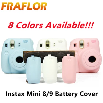 Fujifilm Instax Mini 8 Kino Fotoaparato Baterijos Dangtelį Pakeisti Plastikiniai Kameros Dangtelis Fidžis Momentinių Mini8 8+ Mini 9 Cam Priedai