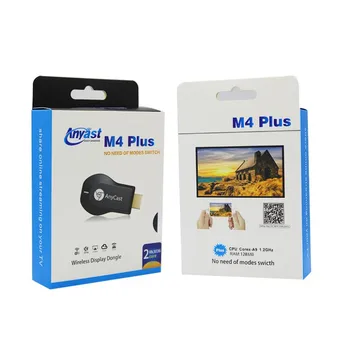 Gamyklos tiesiogiai parduoti pigiausia WIFI miracast M2 Youtube 1080P HDMI dongle m9plus ekranas, belaidis wi-fi, 