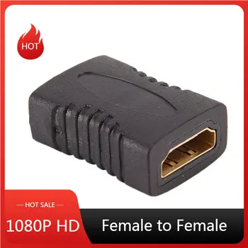 HDMI suderinamus Extender 4K HD 2.0 Moteris Female Jungtis Kabelio Pratęsimas Adapteris Jungtis, skirta PS4/3 TV Perjungti HD Extender