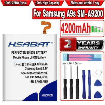 HSABAT 4200mAh EB-BA920ABU Baterija Samsung A9s SM-A9200 A9200