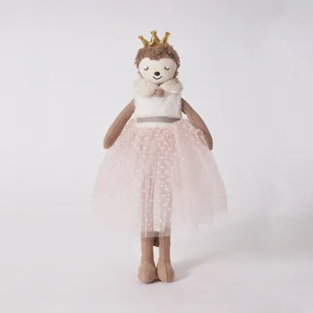 [Juokingi] 38cm Minkšti pliušiniai žaislai katė varlė tinginys dress princesė sijonas PP medvilnės Minkštas Įdaryti pagalvės žaislai Vaikams-geriausia Dovana