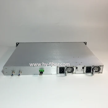 Kabelinės televizijos 1310nm Skaidulų Optinio Siųstuvo Galia 30mW(14.5 dBm) SC/APC Pluošto Port Dual Maitinimo HY-21-13T30