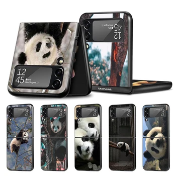 Kinijos Panda Bear mobiliojo Telefono dėklas, skirtas Samsung 