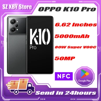 KOLEGA K10 Pro 5G Mobilųjį Telefoną 6.62 colių 120Hz AMOLED Snapdragon888 5000Mah 80W SuperVOOC 50MP Kamera NFC su 