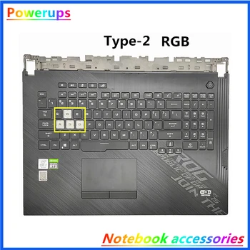Laptop/Notebook MUMS RGB Klaviatūros Viršutinės Apačioje Shell/Krepšys/gaubtas, Skirtas Asus ROG Strix G17 G712 G712L LN G731 4Plus S7D 17.3 colių