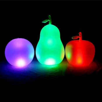 LED Švyti Pasaulyje Kraštovaizdžio Šviesos PVC Kabantys Vaisiai Formos Kabo Pakabukas Lempa, Nuotolinio Valdymo Kieme Žibintų Baseinas Nakties Žibintas