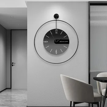 Modernūs, Prabangūs Kūrybos Sieniniai Laikrodžiai Kambarį Stilingas Sieniniai Laikrodžiai Neįprastas Turas Orologio Da Parete Minimalistinio Dekoro WZ50WC