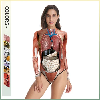 Moterų Kaukolės Skeletas 3D Skaitmeninis Spausdinimas vientisas maudymosi kostiumėlį, Suaugusiems, Merginos Anime Plaukimo Šalis, Cosplay Kostiumai, maudymosi Kostiumėliai, Bodysuit