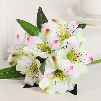 Nauja Europos stiliaus Dirbtinės Gėlės 3D Gėlių Fėja Namų Dekoro Netikrą Gėlės Vestuvių Stalo Dekoravimo, Modeliavimo Morning Glory
